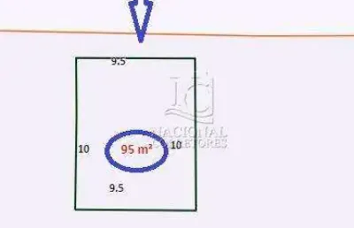 Terreno à venda, 95 m² por r$ 508.000,00 - vila bastos - santo andré/sp