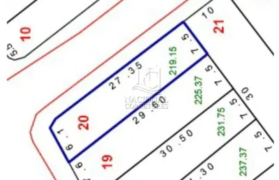 Terreno à venda, 219 m² por r$ 491.000,00 - jardim guarará - santo andré/sp