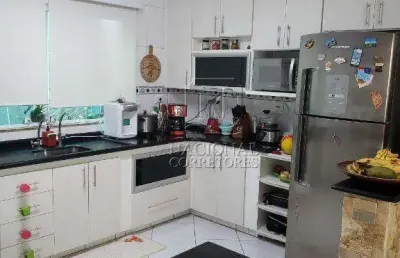 Sobrado com 3 dormitórios à venda, 109 m² - utinga - santo andré/sp