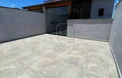 Linda cobertura sem condomínio à venda no camilópolis – 94m², 2 dormitórios, elevador e cobertura fechada