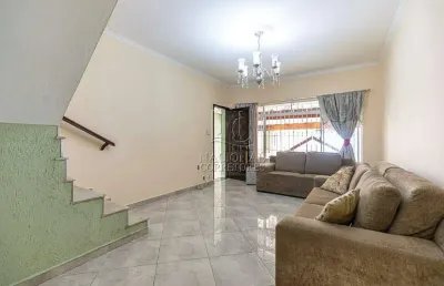 Sobrado à venda, 3 quartos, 2 vagas, jardim paraíso - santo andré/sp