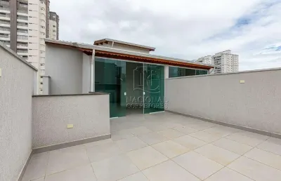 Cobertura com 2 dormitórios, 106m² - venda por r$ 560.000,00 - vila valparaíso - santo andré/sp