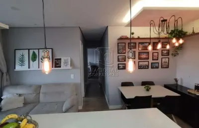 Apartamento à venda, 2 quartos, 1 suíte, 1 vaga, vila homero thon - santo andré/sp