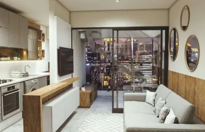 Apartamento para venda na charmosa vila assunção, 65 m² de área útil