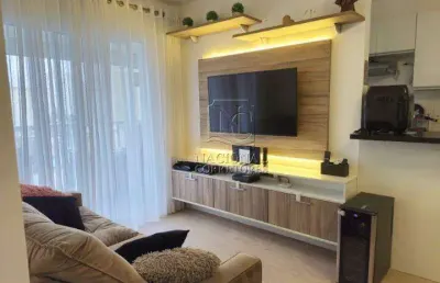 Apartamento à venda, 2 quartos, 1 suíte, 1 vaga, campestre - santo andré/sp