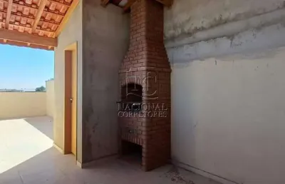 Cobertura sem condomínio à venda, 2 quartos, 1 suíte, 2 vagas, vila valparaíso - santo andré/sp