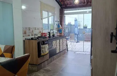 Cobertura à venda, 2 quartos, 1 suíte, 1 vaga, parque novo oratório - santo andré/sp