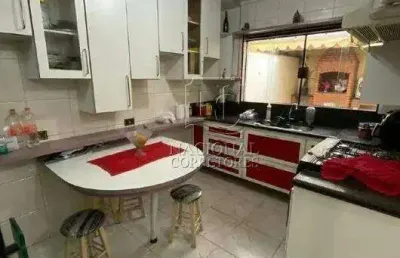 Sobrado à venda, 3 quartos, 1 suíte, 2 vagas, parque marajoara - santo andré/sp