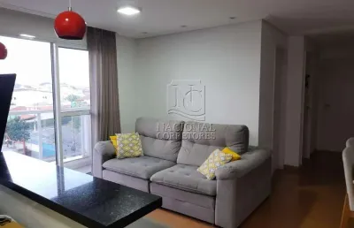 Apartamento à venda, 2 quartos, 1 suíte, 1 vaga - vila américa - santo andré/sp