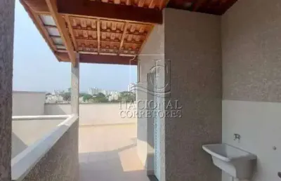 Cobertura sem condomínio para aluguel, 2 quartos, 1 suíte, 1 vaga, vila américa - santo andré/sp