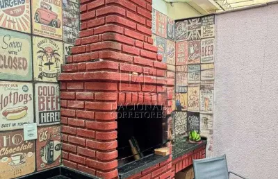 Sobrado à venda, 3 quartos, 1 suíte, 2 vagas, vila scarpelli - santo andré/sp