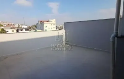 Cobertura sem condomínio à venda, 2 quartos, 1 vaga, vila luzita - santo andré/sp