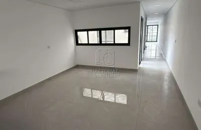 Sobrado novo com 3 dormitórios sendo 1 suite para locação, 231 m² vila lucinda - santo andré/sp