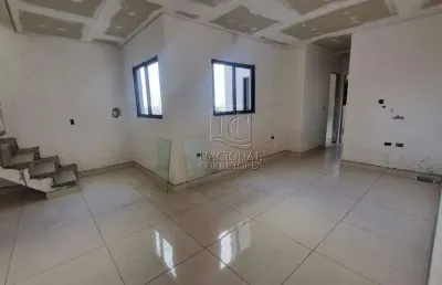 Cobertura sem condomínio à venda, 2 quartos, 1 suíte, 2 vagas, utinga - santo andré/sp