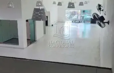 Salão comercial para alugar no centro de santo andré – 320m² com mezanino e 3 vagas