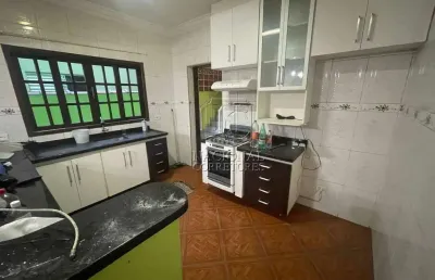 Sobrado com 100 m² de área útil à venda no jardim santo andré - santo andré/ sp