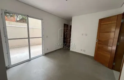 Apartamento garden à venda, 2 quartos, 1 suíte, 1 vaga, vila camilópolis - santo andré/sp
