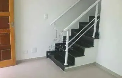 Sobrado à venda, 2 quartos, 1 vaga, jardim utinga - santo andré/sp