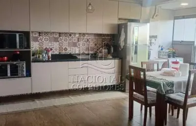 Apartamento à venda 3 quartos, 1 suíte, 2 vagas, vila assunção - santo andré/sp