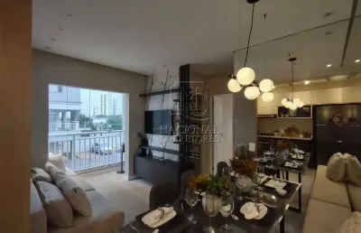 Apartamento à venda no condomínio residencial sonata, 2 dormitórios 1 suíte, 48m²- santa teresinha - santo andré/sp