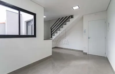 Cobertura com elevador para locação com 2 dormitórios sendo 1 suíte 100 m² - parque novo oratório - santo andré
