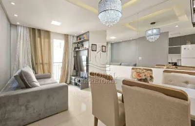 Apartamento à venda, 2 quartos, 1 vaga, parque joão ramalho - santo andré/sp