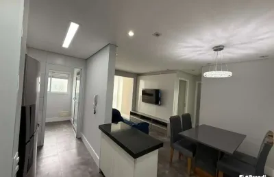 Apartamento mobiliado com 2 dormitórios sendo 1 suíte com 1 vaga de garagem - vila prudente