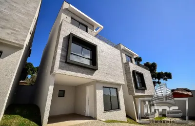 Casa em condomínio fechado com 3 quartos à venda na Rua Cecília Mikosz, 196, Taboão, Curitiba
