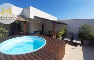 Cobertura com 3 dormitórios à venda, 188 m² por r$ 1.380.000,00 - freguesia de jacarepaguá - rio de janeiro/rj