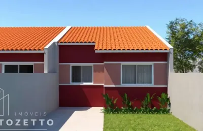 Casas 2 quartos na região que mais cresce em ponta grossa!
