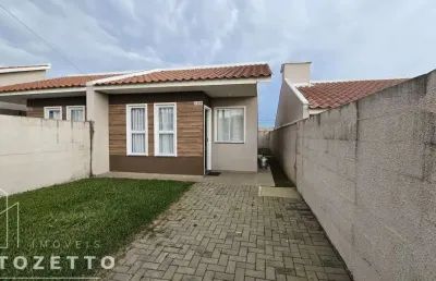 Casa c/ passagem lateral e terreno à venda no recanto brasil