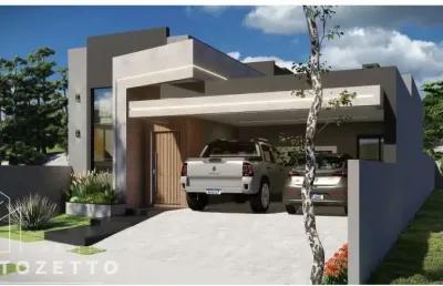 Casa em condomínio fechado com 3 quartos à venda no Jardim Carvalho, Ponta Grossa 