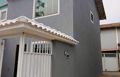 Casa para venda em rio das ostras, chácara marilea, 2 dormitórios, 2 suítes, 1 banheiro, 1 vaga