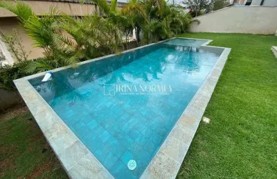 Casa para locação 5 dormitórios sendo 4 suítes, no bairro  alphaville - santana de parnaíba/sp