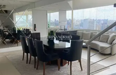 Condomínio edifício paris - cobertura duplex á venda 3 suítes no bairro centro, santo andré/sp