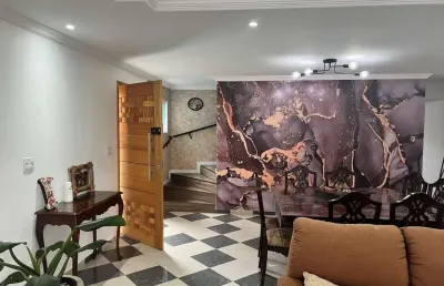 Sobrado á venda aceita permuta 3 dormitorios sendo 1 suite no bairro oswaldo cruz, são caetano do sul/sp