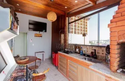 Cobertura à venda, 108 m² por r$ 460.000,00 - parque novo oratório - santo andré/sp