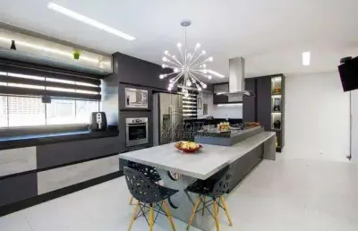 Sobrado com 3 dormitórios à venda, 386 m² - vila pires - santo andré/sp