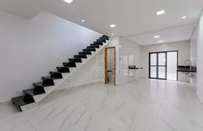 Sobrado com 3 dormitórios à venda, 156 m² - parque das nações - santo andré/sp