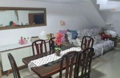 Sobrado com 3 dormitórios à venda, 161 m² - vila camilópolis - santo andré/sp