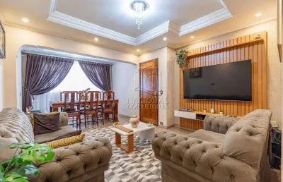 Sobrado com 3 dormitórios à venda, 119 m² por r$ 770.000,00 - parque joão ramalho - santo andré/sp