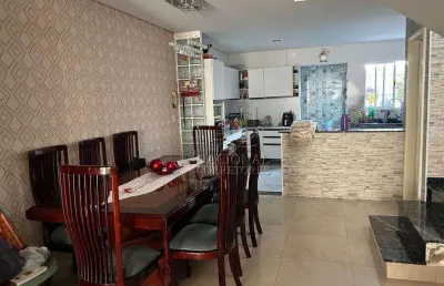 Sobrado com 3 dormitórios à venda, 186 m² por r$ 955.000,00 - vila guiomar - santo andré/sp