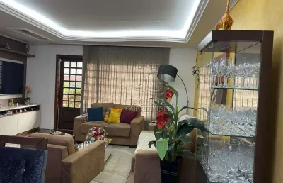 Sobrado com 4 dormitórios à venda, 287 m² - santa maria - são caetano do sul/sp