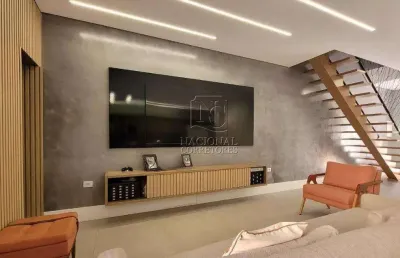 Sobrado com 3 dormitórios à venda, 183 m² por r$ 1.850.000,00 - vila alzira - santo andré/sp