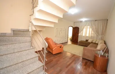 Sobrado com 3 dormitórios à venda, 231 m² por r$ 1.100.000,00 - vila homero thon - santo andré/sp