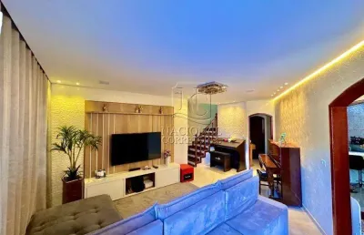 Sobrado com 3 dormitórios à venda, 251 m² por r$ 750.000,00 - jardim primavera - mauá/sp