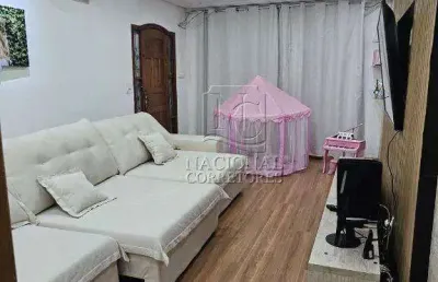 Sobrado com 3 dormitórios à venda, 160 m² por r$ 790.000,00 - vila sacadura cabral - santo andré/sp