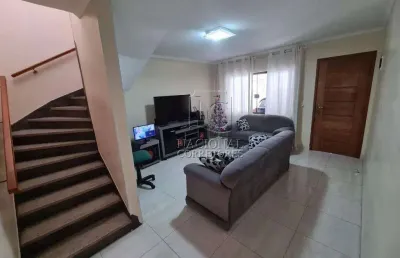 Sobrado com 2 dormitórios à venda, 200 m² por r$ 630.000,00 - vila sacadura cabral - santo andré/sp