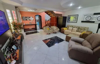 Sobrado com 4 dormitórios à venda, 274 m² por r$ 1.400.000,00 - vila metalúrgica - santo andré/sp