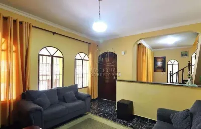 Sobrado com 5 dormitórios à venda, 392 m² por r$ 800.000,00 - parque oratório - santo andré/sp